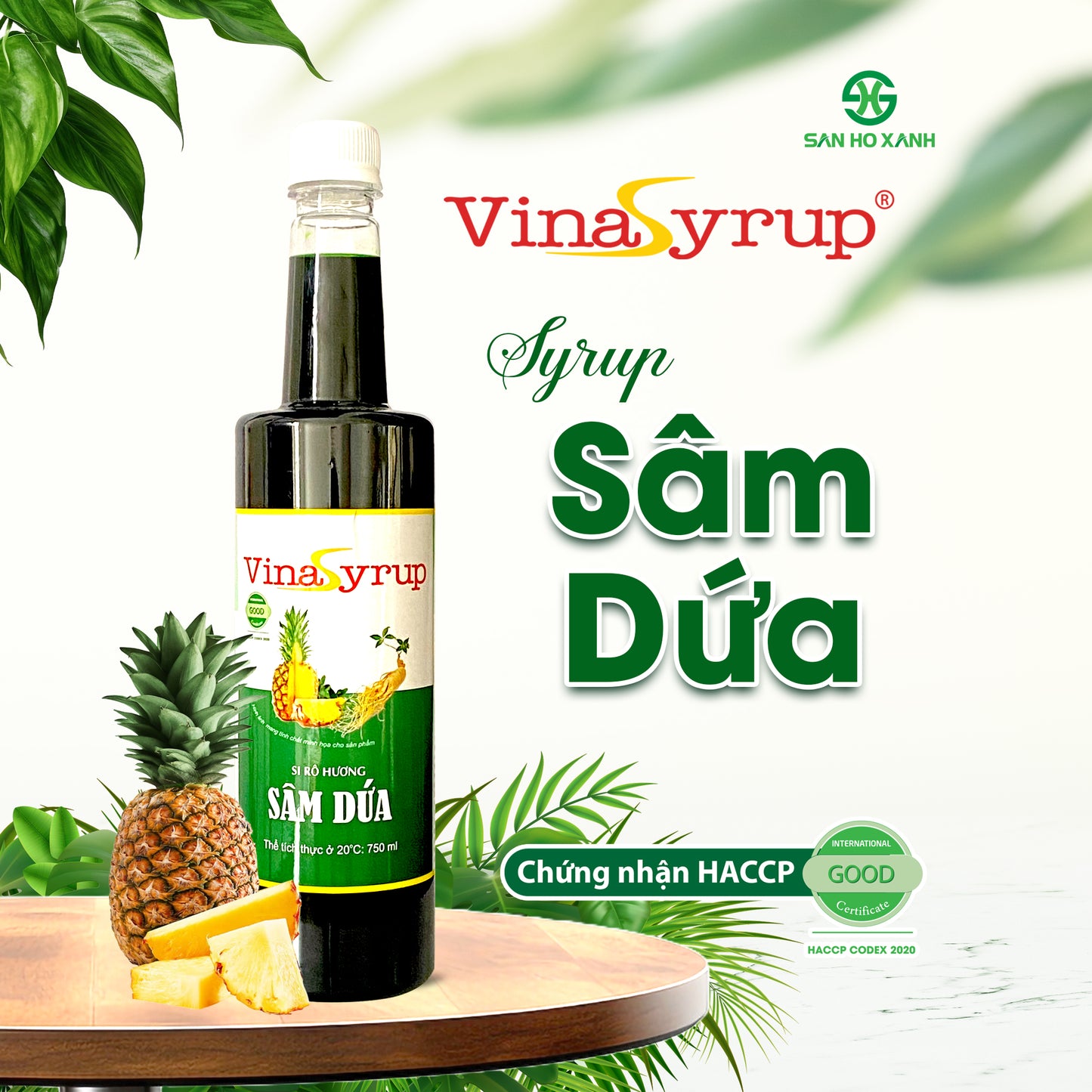 Sâm Dứa VinaSyrup (750ml)